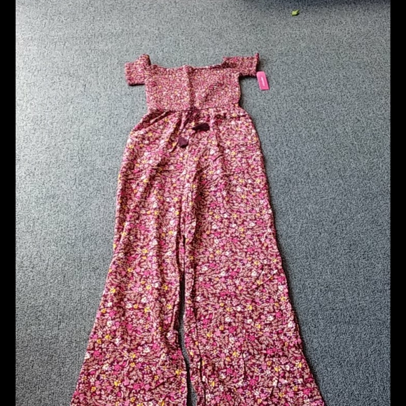 xhilaration Floral Jumpsuit - Picture 1 of 1